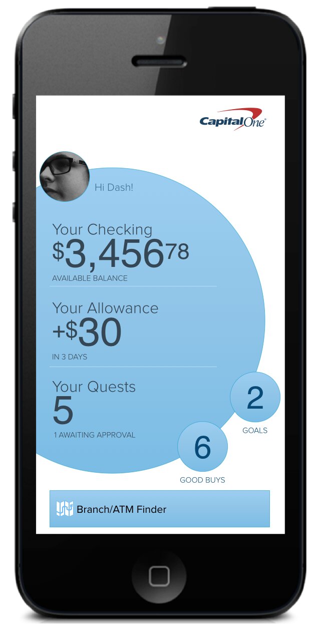 Youth bank app prototype