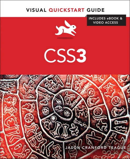 BOOK COVER: CSS3 Visual Quickstart Guide