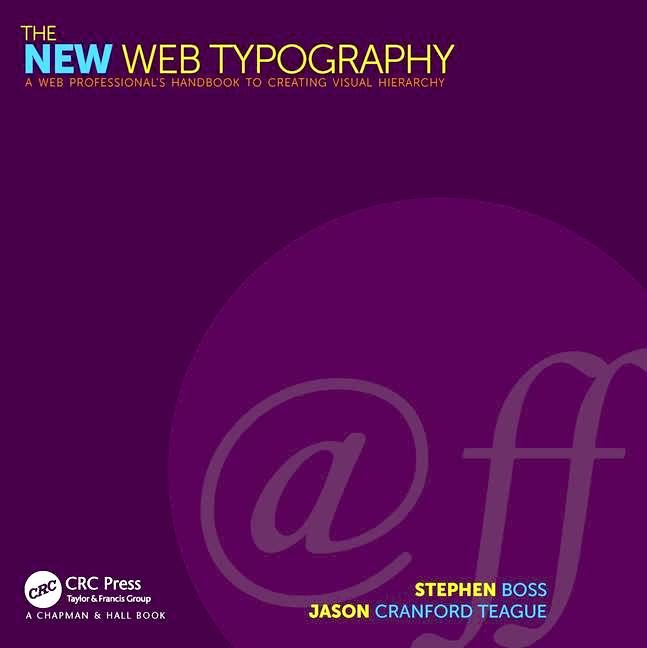 BOOK COVER: The NEW Web Typography